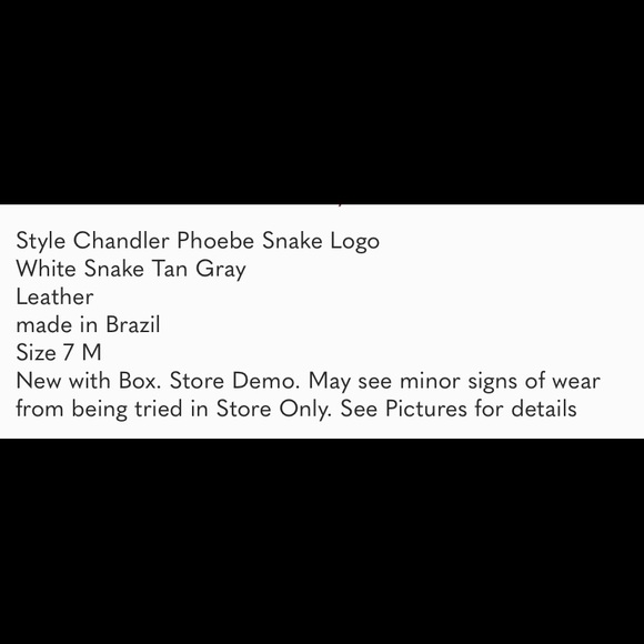 Tory Burch Chandler Phoebe Snake Sandals, SZ 7 - Picture 9 of 9